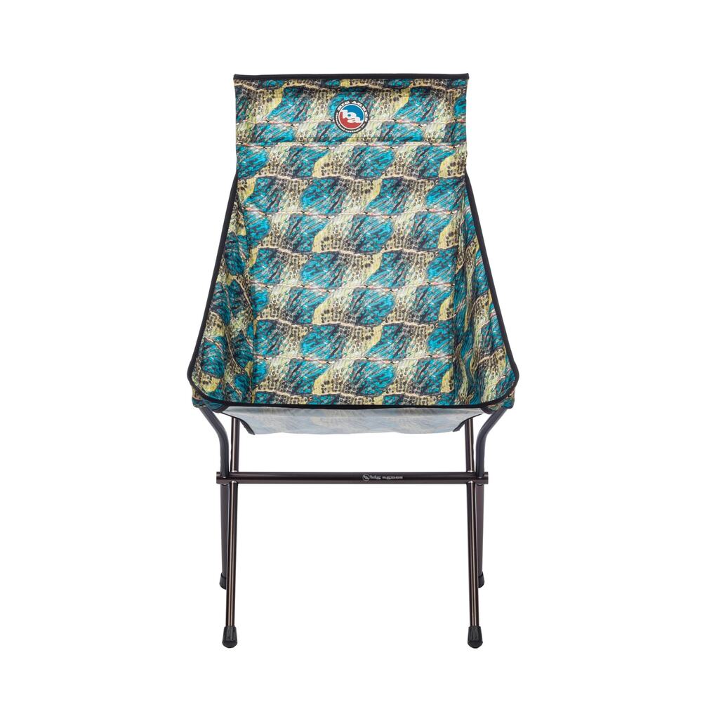NWT Big Agnes Big Six High & Wide Camping Chair, Aircraft Aluminum Frame, Gray